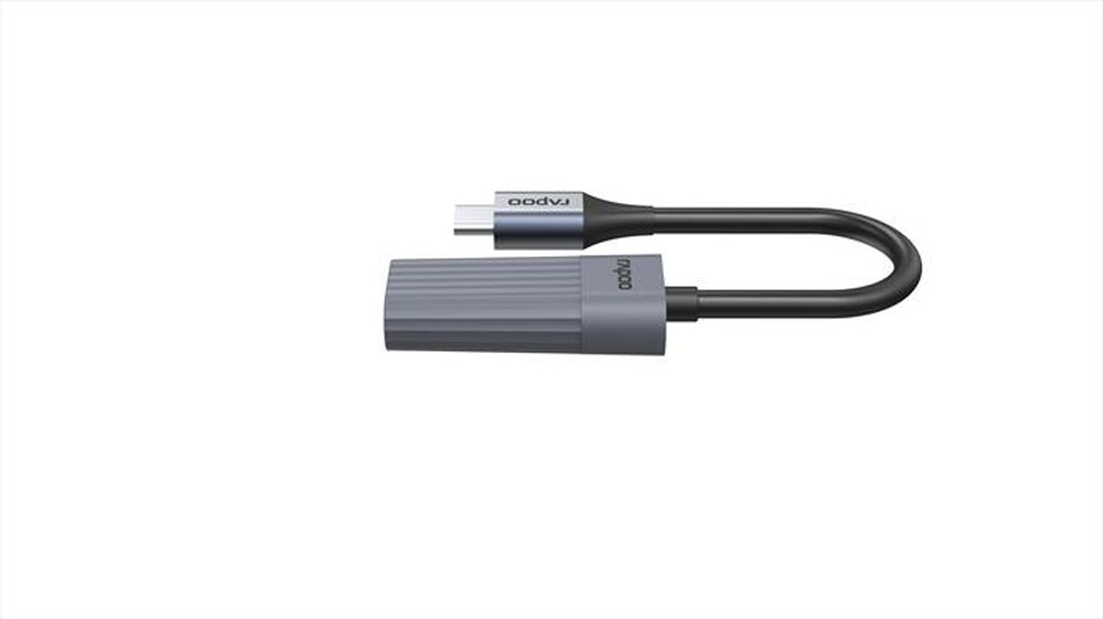 Immagine del prodotto RAPOO - UCA-1012 USB-C to 3.5mm Audio Adapter-Gray