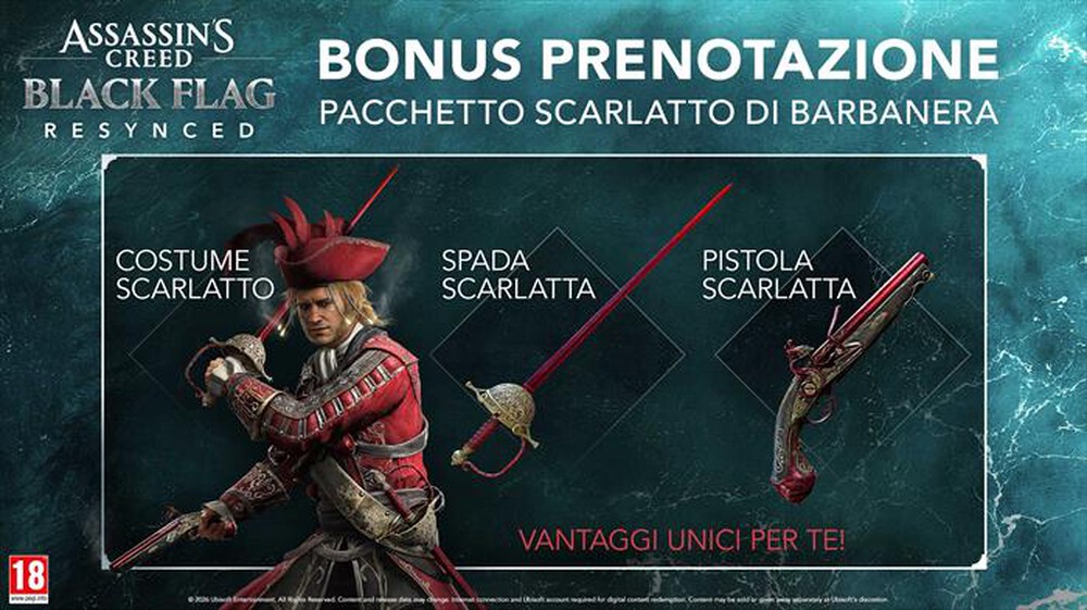 Immagine del prodotto UBISOFT - ASSASSIN'S CREED BLACK FLAG RESYNCED PS5-N/D