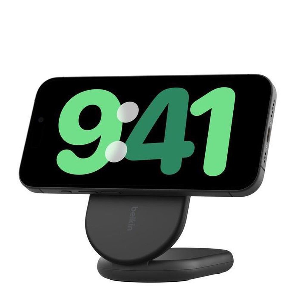 "BELKIN - SUPPORTO DI RICARICA WIRELESS 15W QI2 - NO SPINA-Nero"