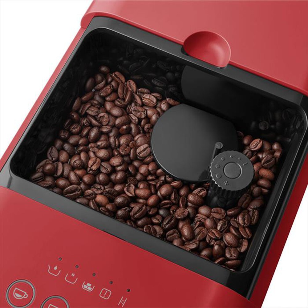 "SMEG - Macchina Caffè Automatica 50's Style – BCC02RDMEU-Rosso opaco"