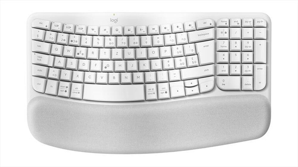 Immagine del prodotto LOGITECH - Tastiera multimediale Wave Keys-Bianco