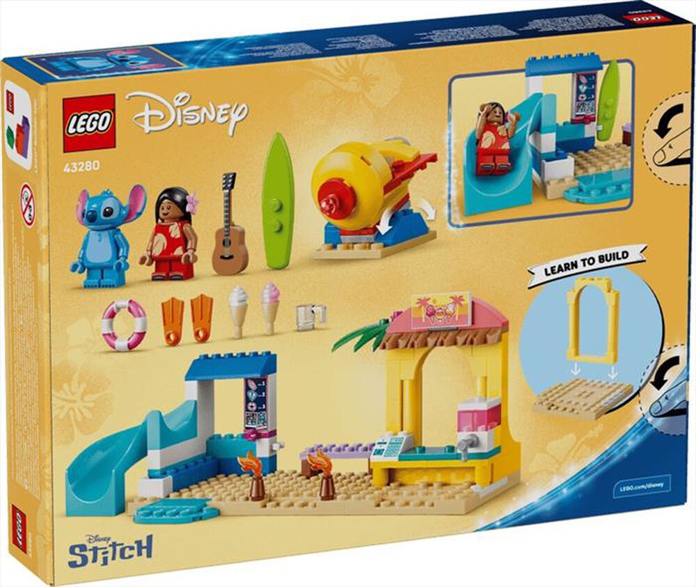 Immagine del prodotto LEGO - DISNEY In spiaggia con Lilo e Stitch - 43280