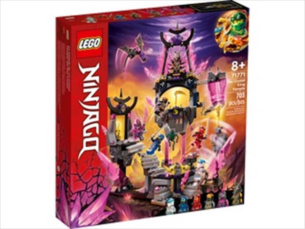 "LEGO - NINJAGO IL TEMPIO DEL RE DEI CRISTALLI - 71771-Multicolore"