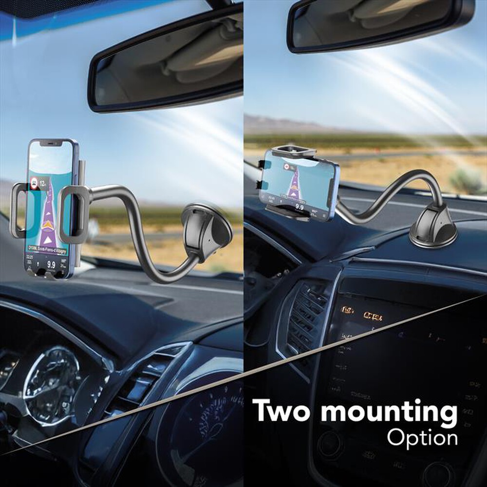 Immagine del prodotto CELLULARLINE - PILOTFLEXIK Ventosa-Nero