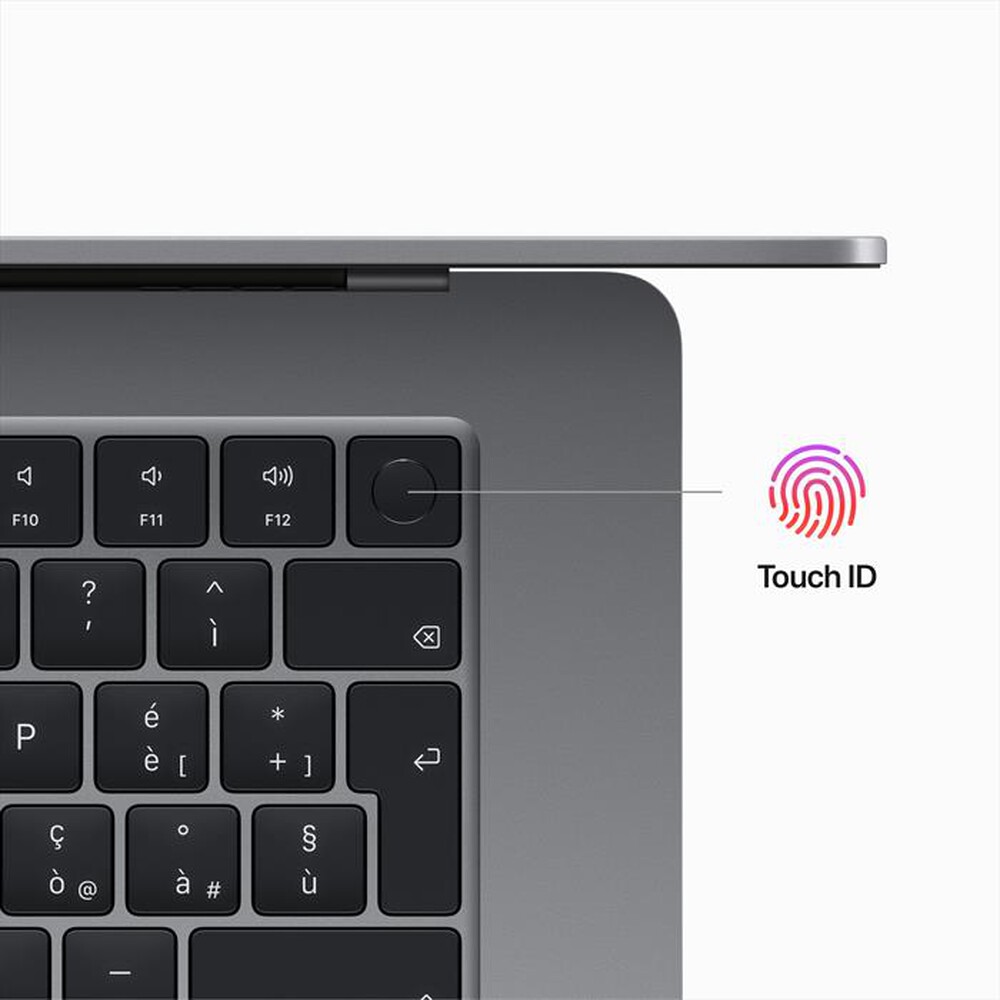 "APPLE - MacBook Air 15\" M2 8-core CPU 10-core GPU 512GB-Grigio Siderale"