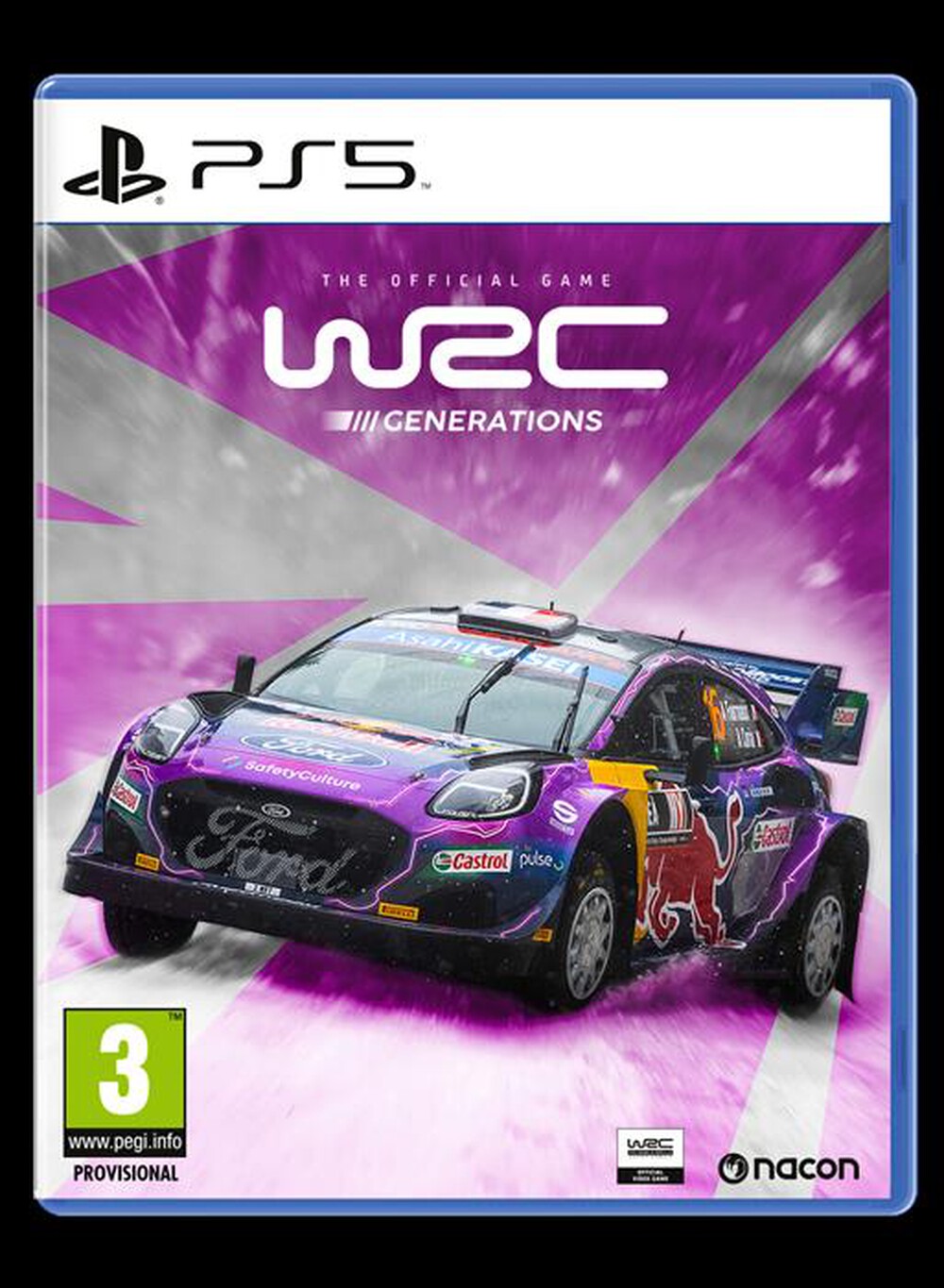 "NACON - WRC GENERATIONS PS5"
