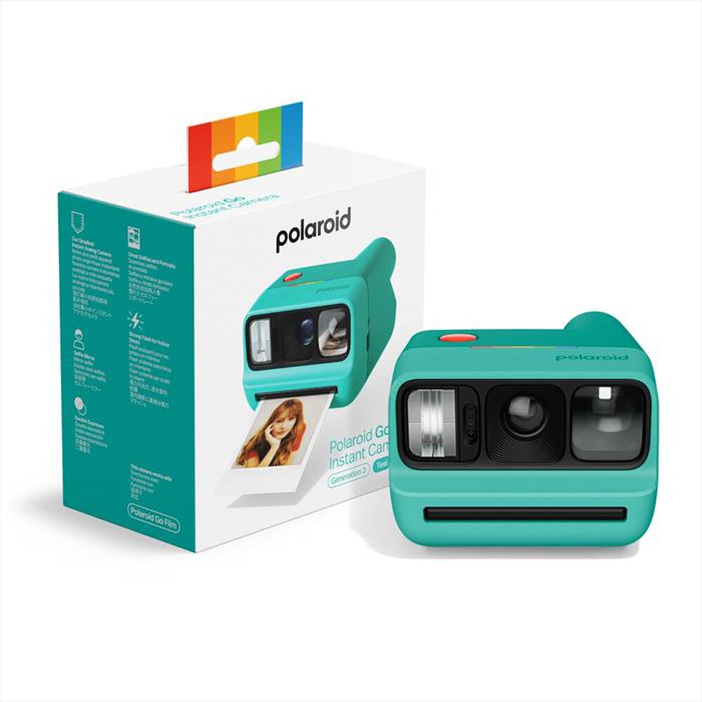 Immagine del prodotto POLAROID - Fotocamera analogica istantanea GO GEN 3-Verde acqua