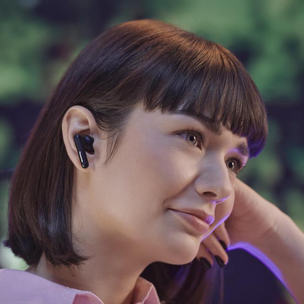 Immagine del prodotto PANASONIC - Auricolari TWS RZ-B110WDE-K, con mic, IPX4, Nero-NERO