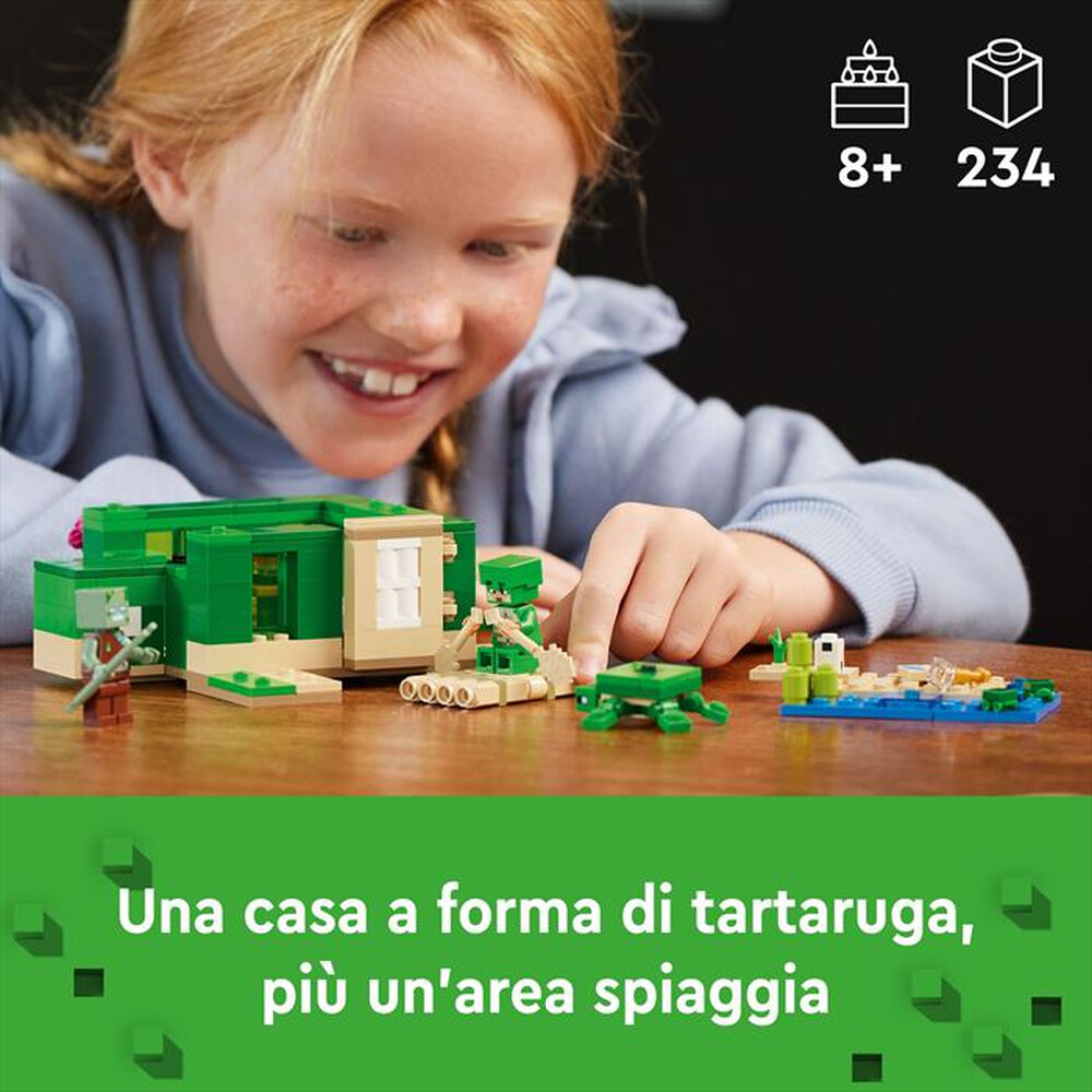 Immagine del prodotto LEGO - MINECRAFT Beach House della tartaruga 21254