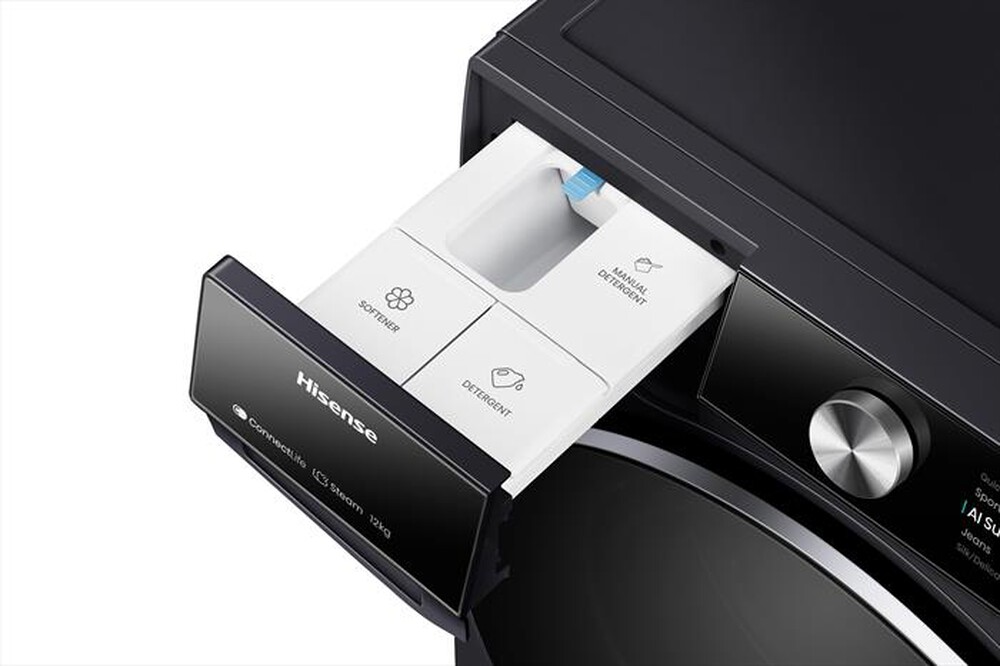 Immagine del prodotto HISENSE - Lavatrice WF7S1247BB 12 Kg Classe A-Nero