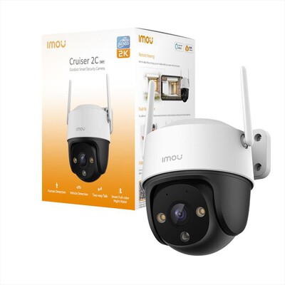 IMOU - Telecamera da esterno CRUISER 2C 2K-bianco