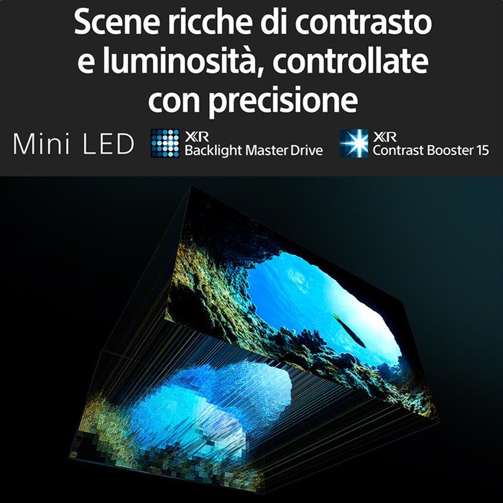 "SONY - SMART TV BRAVIA XR Mini LED 4K 75\" XR75X95KAEP-Nero"