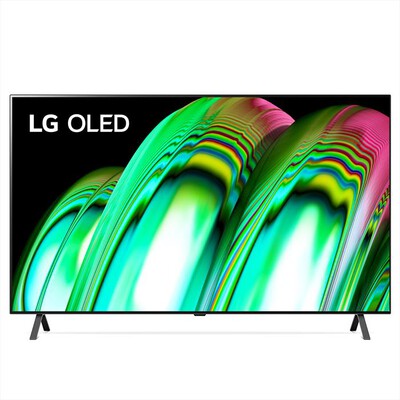 LG - Smart TV OLED 4K 55" OLED55A26LA-Argento