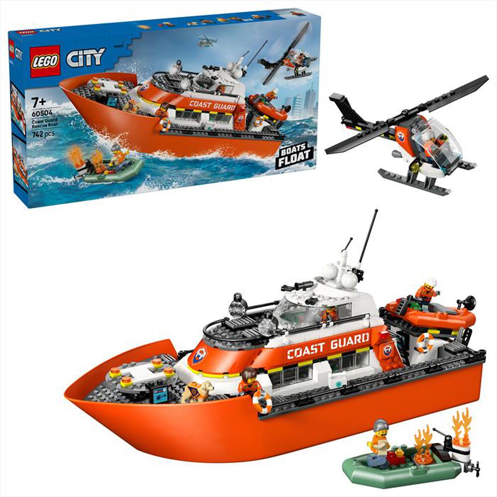 Immagine del prodotto LEGO - CITY Motoscafo di soccorso ed elicottero - 60504
