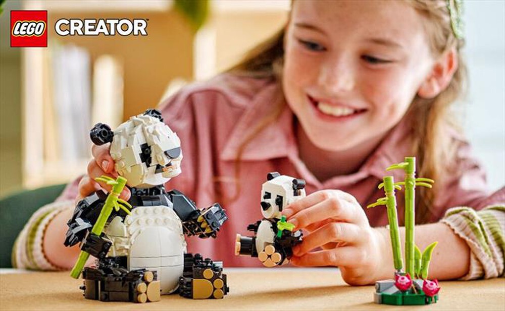 Immagine del prodotto LEGO - CREATOR Animali selvatici: famiglia di panda 31165