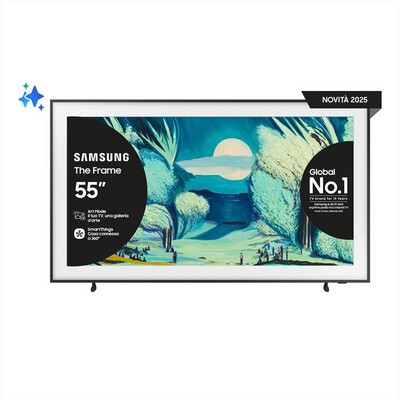 SAMSUNG - Smart TV QLED UHD 4K 55" QE55LS03FAUXZT-Black
