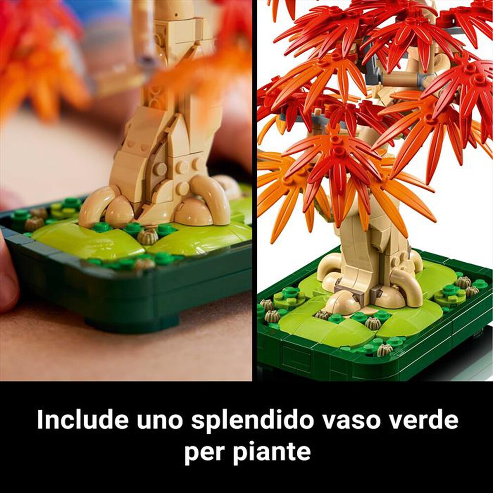 "LEGO - BOTANICALS Bonsai di acero rosso giapponese-10348"