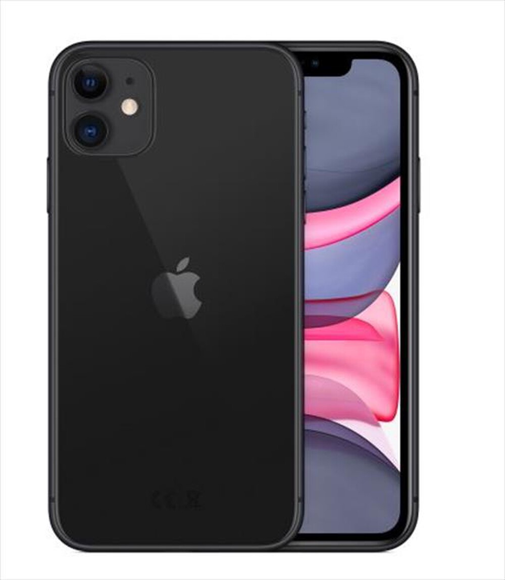 "APPLE - iPhone 11 64GB OTTIMO BATTERIA NUOVA-Nero"
