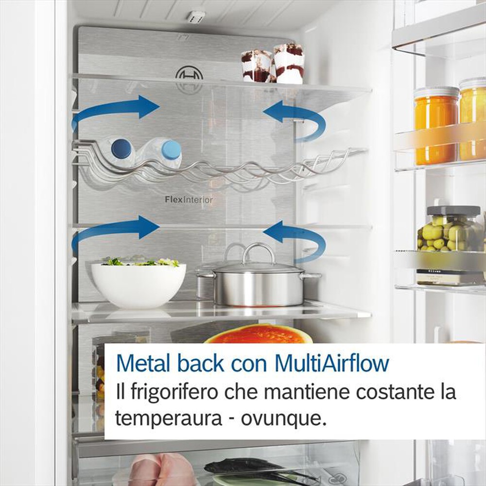 Immagine del prodotto BOSCH - Frigorifero Combinato KGN49AICT Classe C 203x70 cm-Acciaio anti-impronta