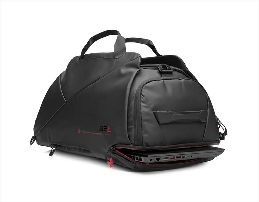 "HP - OMEN BY HP TRANSCEPTOR 17 DUFFEL-Shadow Black"