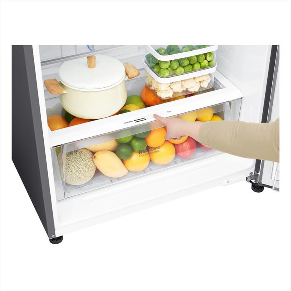 "LG - Frigorifero 2 porte GTB744PZHED Classe E 506L-Platino"