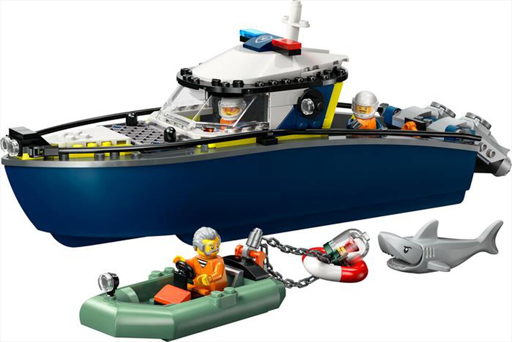 "LEGO - INSEGUIMENTO DEL MOTOSCAFO DELLA POLIZIA-,"
