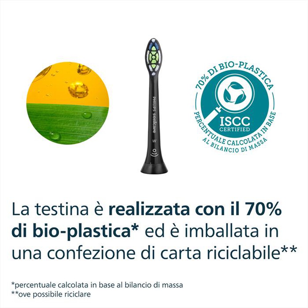 Immagine del prodotto PHILIPS - Testina spazzolino elettrico HX6062/88-Nero
