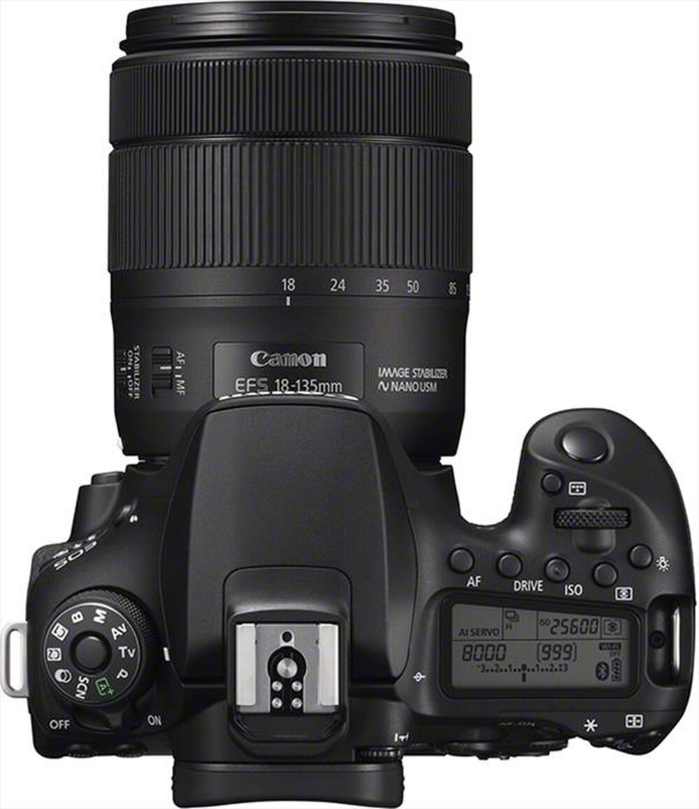 "CANON - EOS 90D + EF-S 18-135 MM F/3.5-5.6 IS USM-Black"