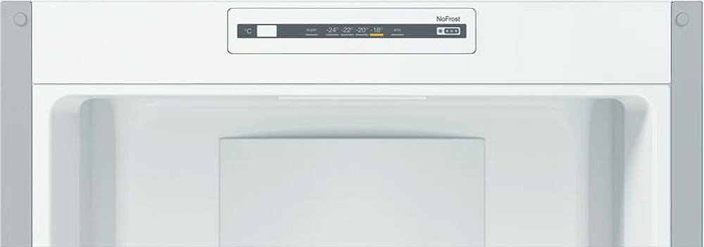 "BOSCH - Frigorifero combinato KGN36NLEA Classe E-Metal look"