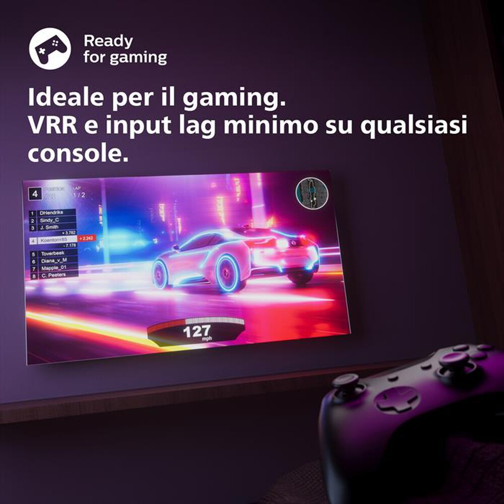 "PHILIPS - Smart TV LED UHD 4K 43\" 43PUS7608/12-Antracite"