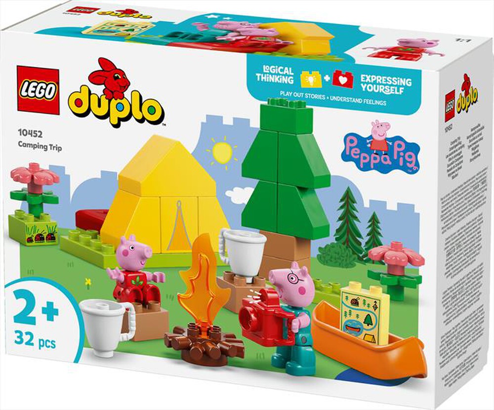 Immagine del prodotto LEGO - DUPLO Peppa Pig Gita in campeggio 10452