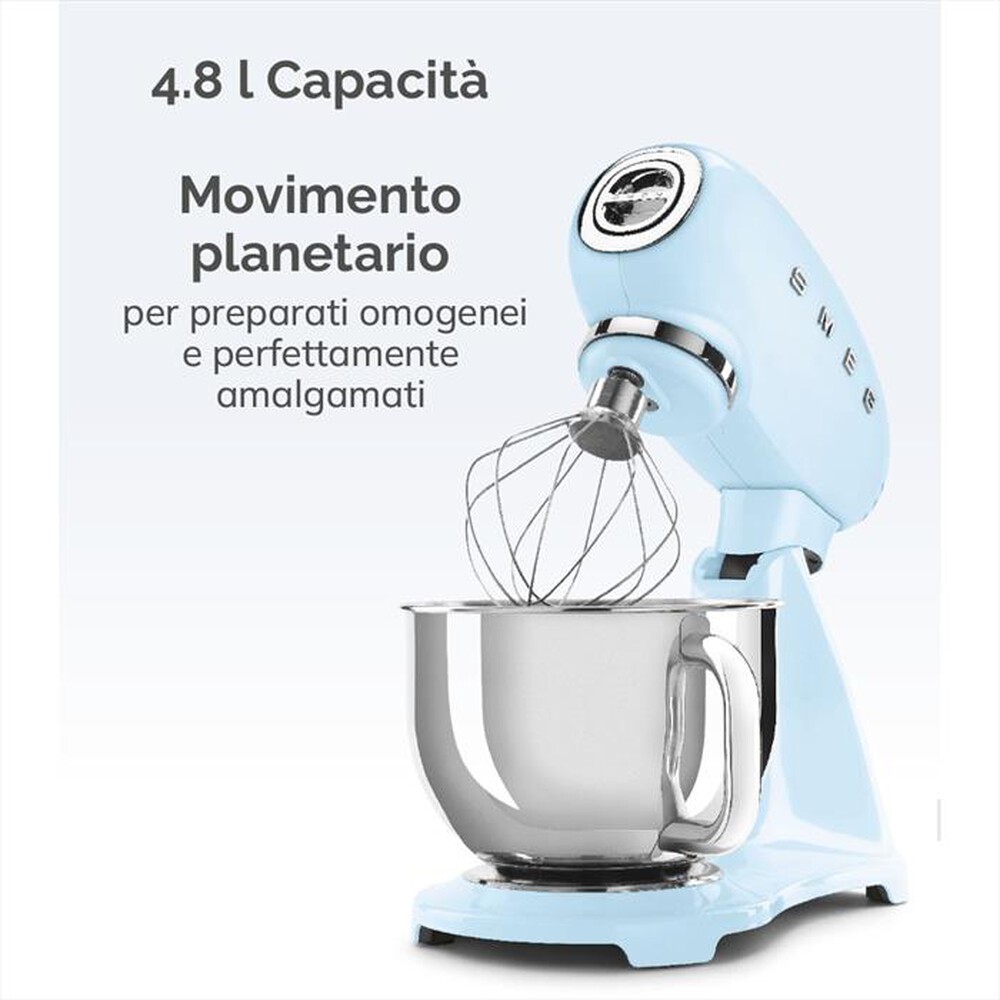 Immagine del prodotto SMEG - Impastatrice Full Color 50's Style &ndash; SMF03RDEU-ROSSO