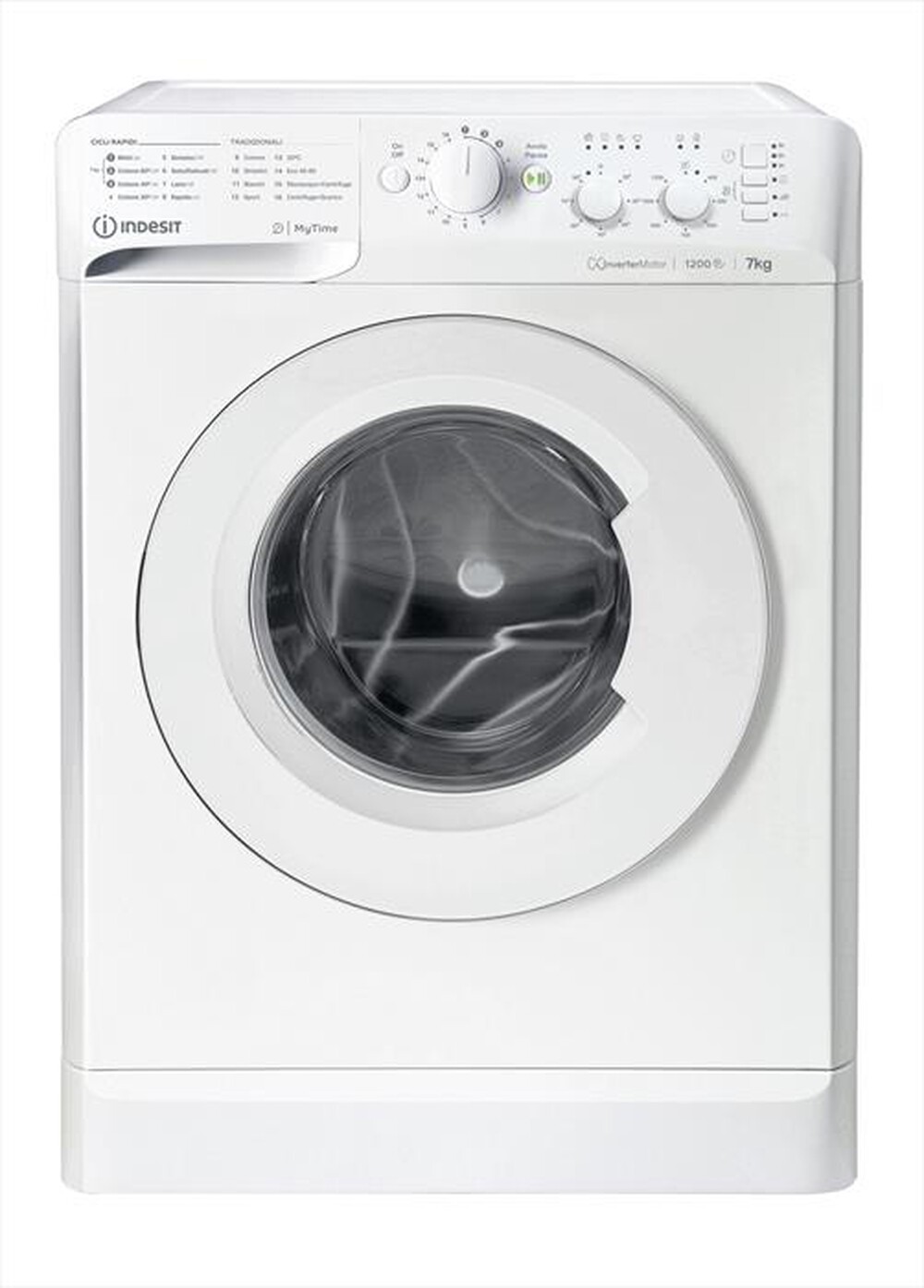 INDESIT - Lavatrice MTWC 71296 W IT 7 Kg Classe A