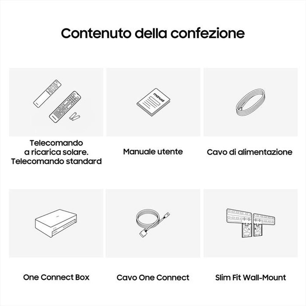 Immagine del prodotto SAMSUNG - Smart TV MINI LED UHD 4K 65" QE65LS03FWUXZT-Black