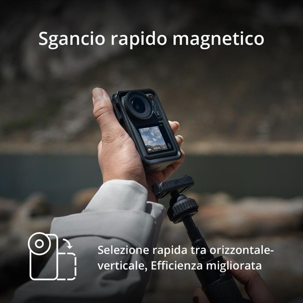Immagine del prodotto DJI - Action cam OSMO ACTION 4 STANDARD COMBO-Black