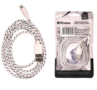 XTREME - 40303 - Cavo alimentazione Lighthing iPad/iPhone/iPod