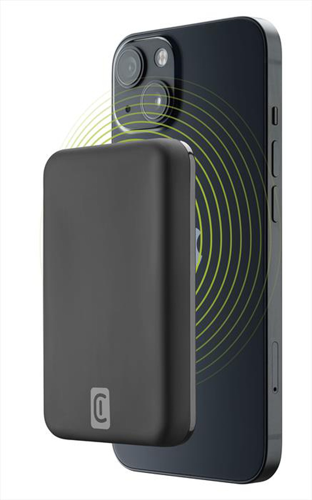 "CELLULARLINE - Wireless power bank PBMAGSFCOL5000WIRK-Nero"