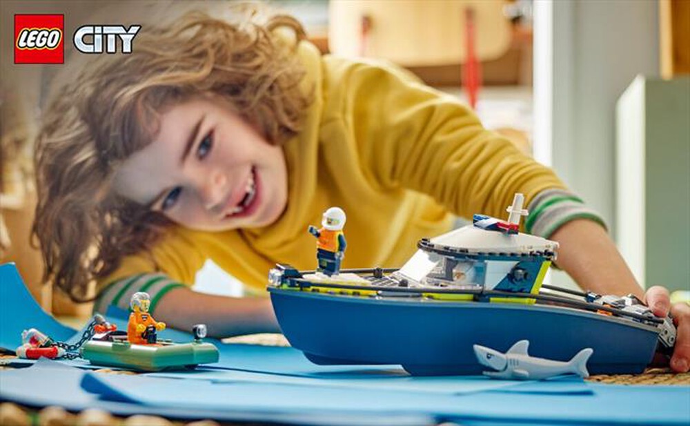 Immagine del prodotto LEGO - CITY POLICE Inseguimento motoscafo Polizia 60456