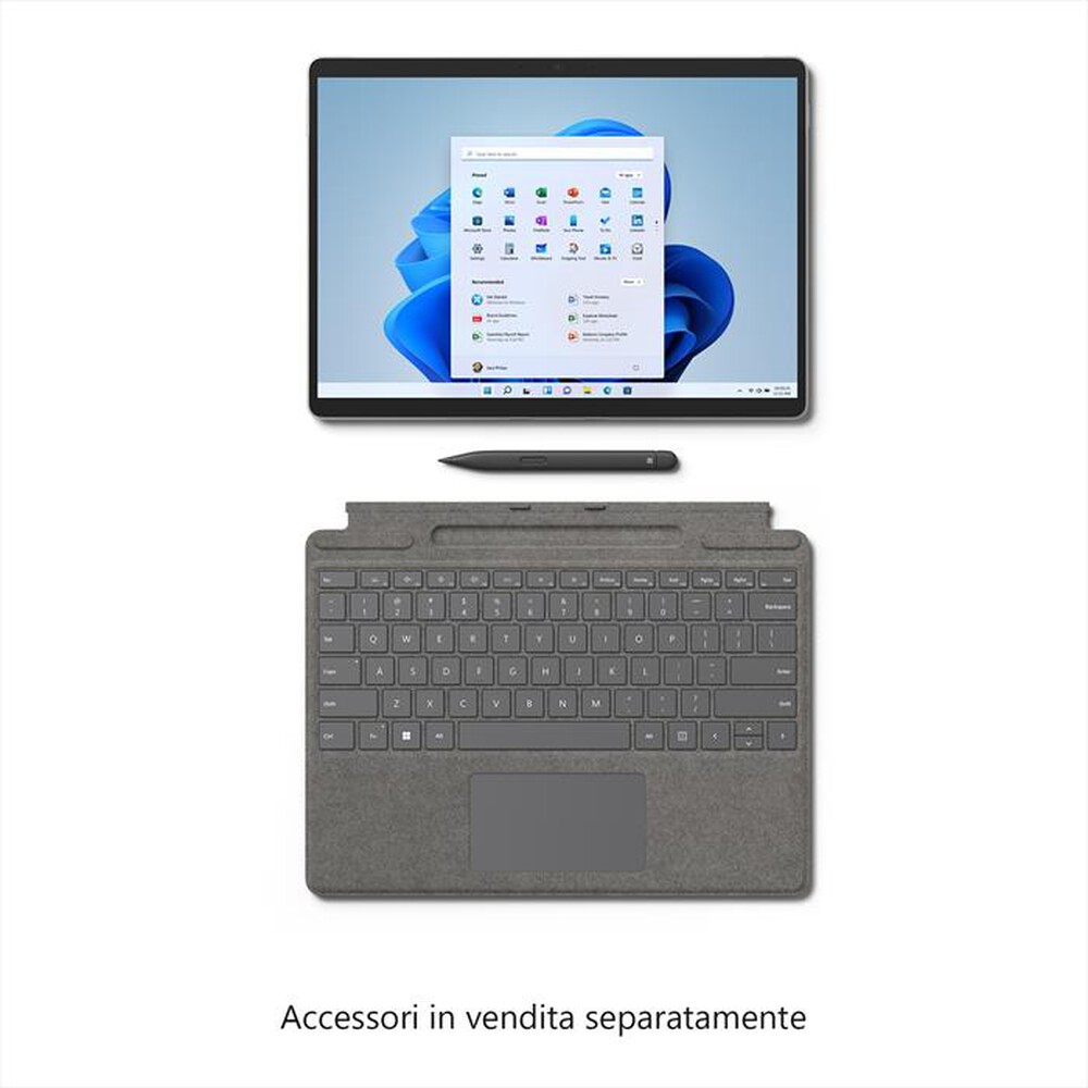 "MICROSOFT - SURFACE PRO 8 I5/8/256GB-Platinum"