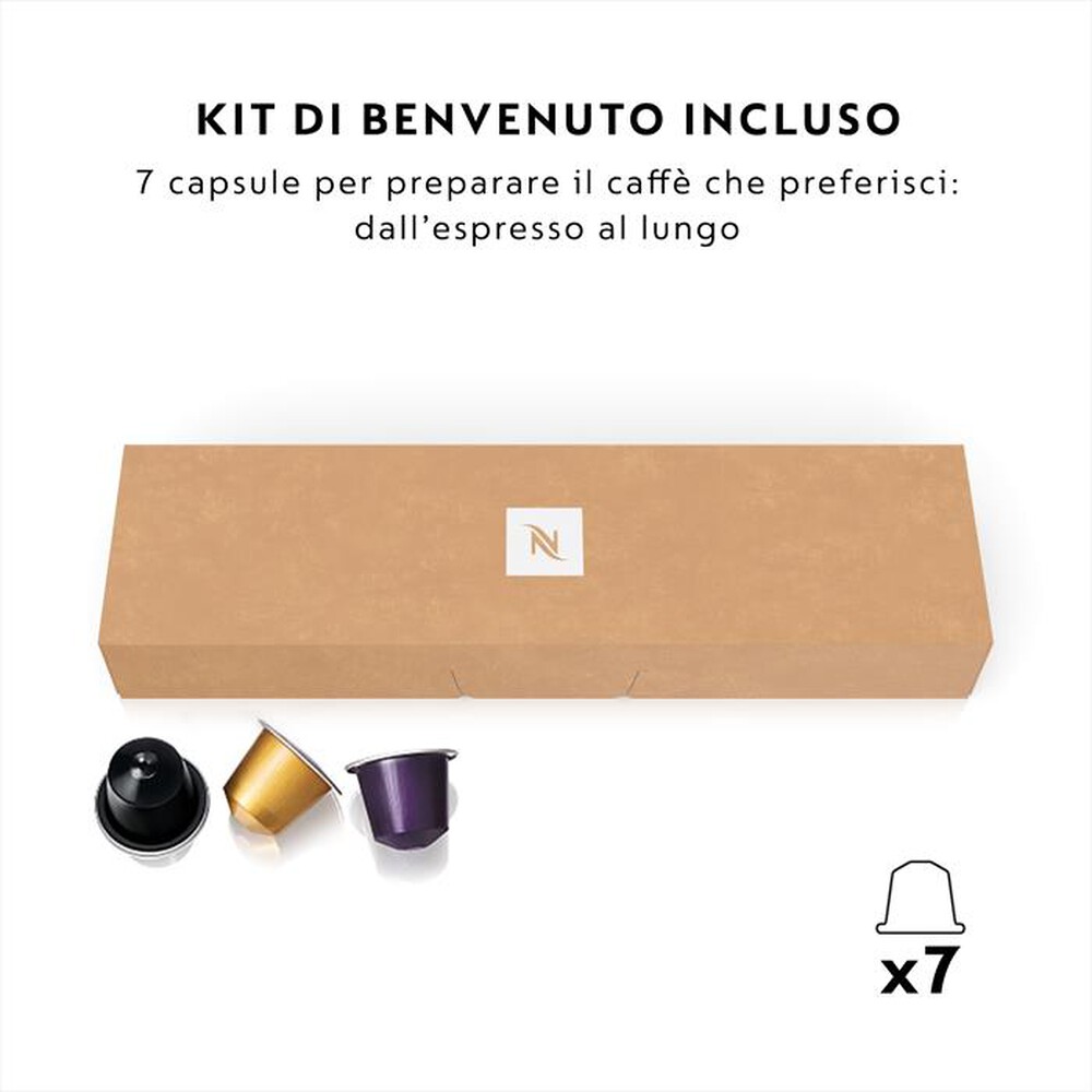 Immagine del prodotto DE LONGHI - Macchina da caffè Pixie EN127.BL capsule Nespresso-blu