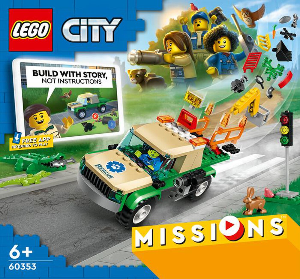 Immagine del prodotto LEGO - CITY MISSIONI DI SALVATAGGIO ANIMALE - 60353