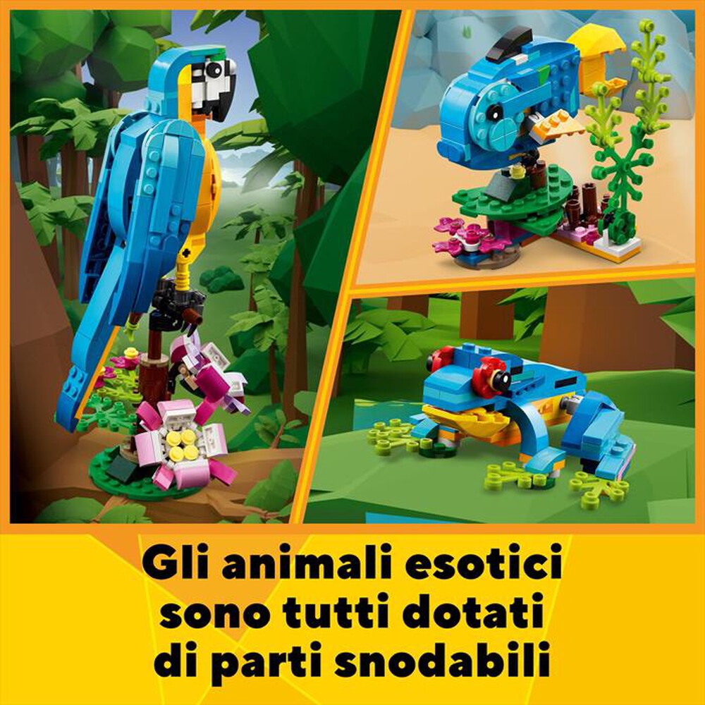 Immagine del prodotto LEGO - CREATOR Pappagallo esotico 31136