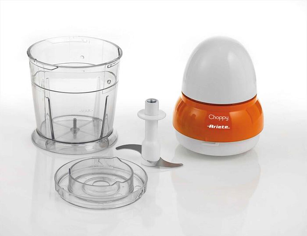 "ARIETE - 1836 Choppy Tritatutto 250ml-Arancione, Bianco"