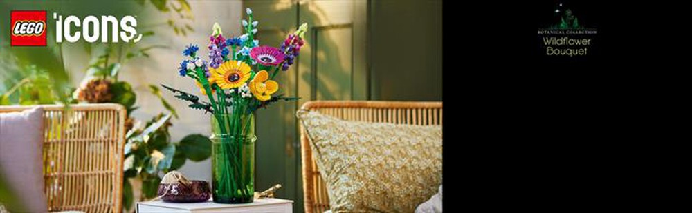 Immagine del prodotto LEGO - BOTANICALS Bouquet fiori selvatici 10313