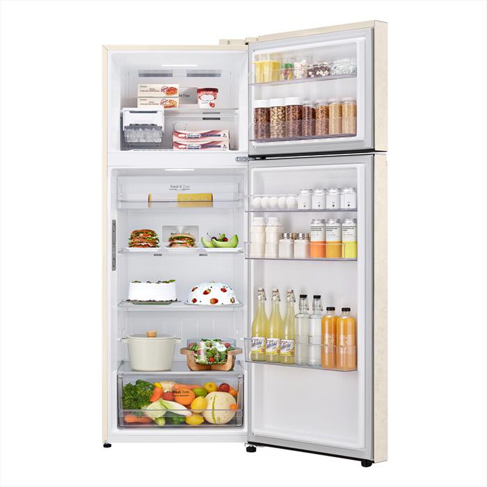 "LG - Frigorifero 2 porte GTBV44SEBKD Classe E 461L-Beige"