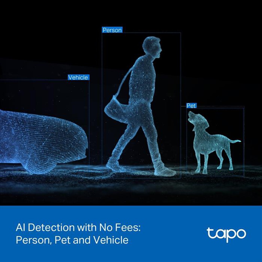 Immagine del prodotto TP-LINK - Telecamera sicurezza outdoor doppio obiettivo TC34-bianco