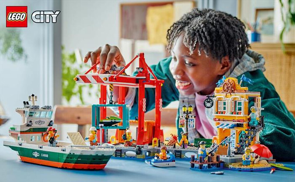Immagine del prodotto LEGO - MY CITY Porto e nave merci 60422