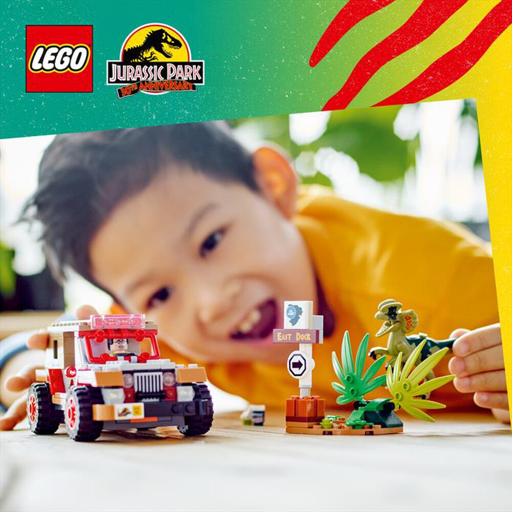 Immagine del prodotto LEGO - JURASSIC WORLD L&rsquo;agguato del Dilofosauro - 76958
