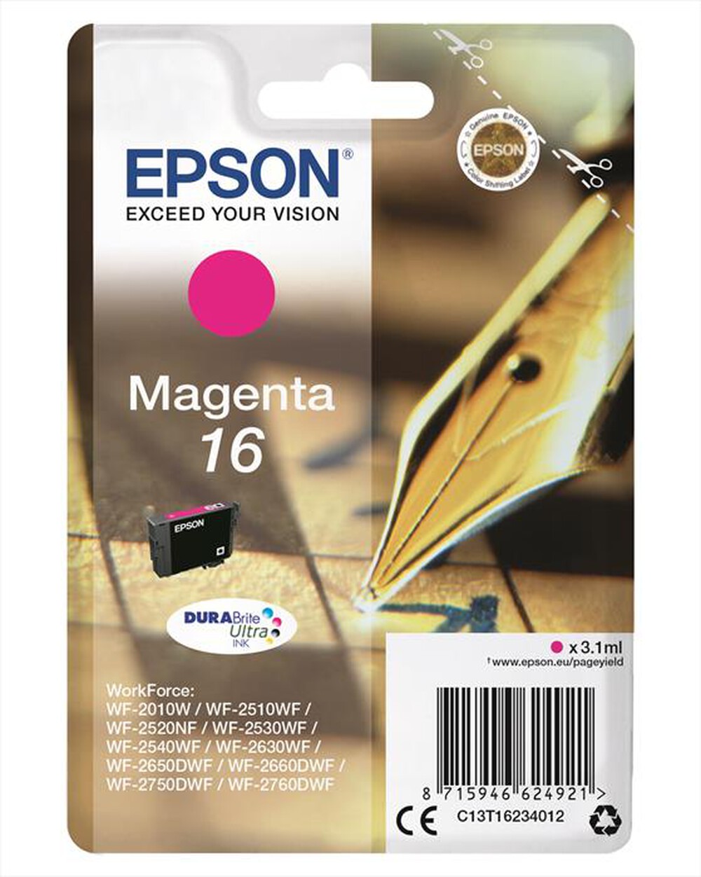 "EPSON - C13T16234022-Magenta"