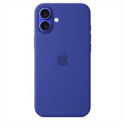 APPLE - Custodia MagSafe in silicone per iPhone 16 Plus-Blu oltremare